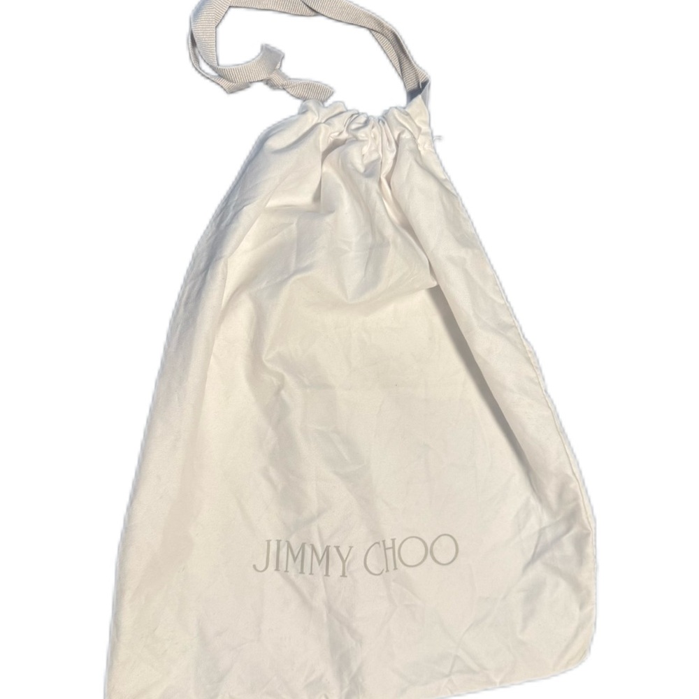 Jimmy Choo Cream Dust Bag - Picture 2 of 3